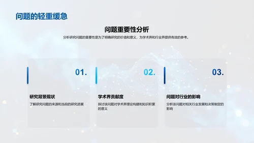 经济学硕士答辩PPT模板