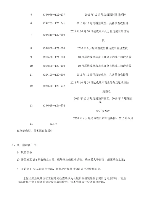 4%水泥土施工总结计划实施方案