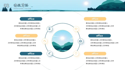 白露二十四节气介绍通用PPT模板
