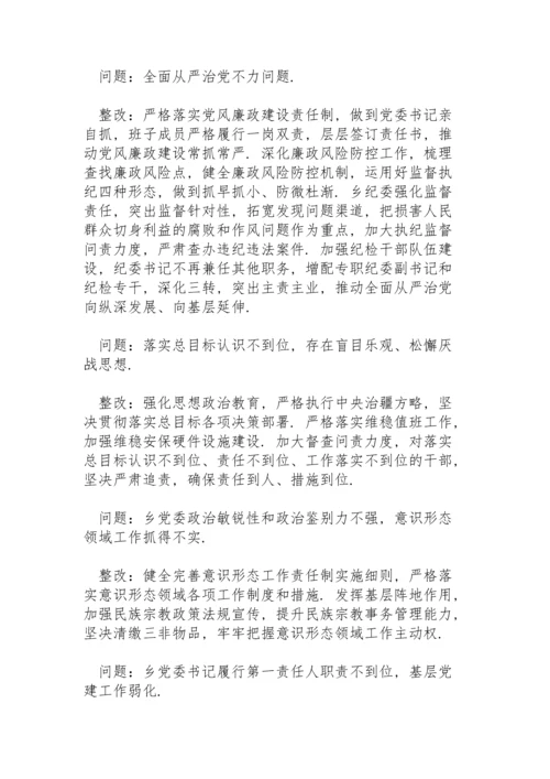 谈心谈话问题清单.docx