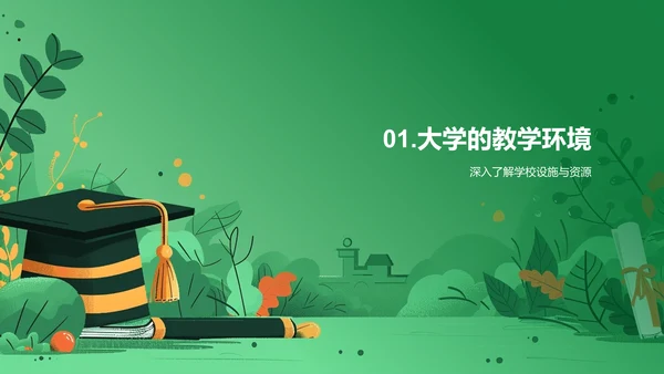 大学选择讲座PPT模板