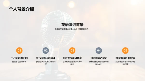 英语演讲之旅
