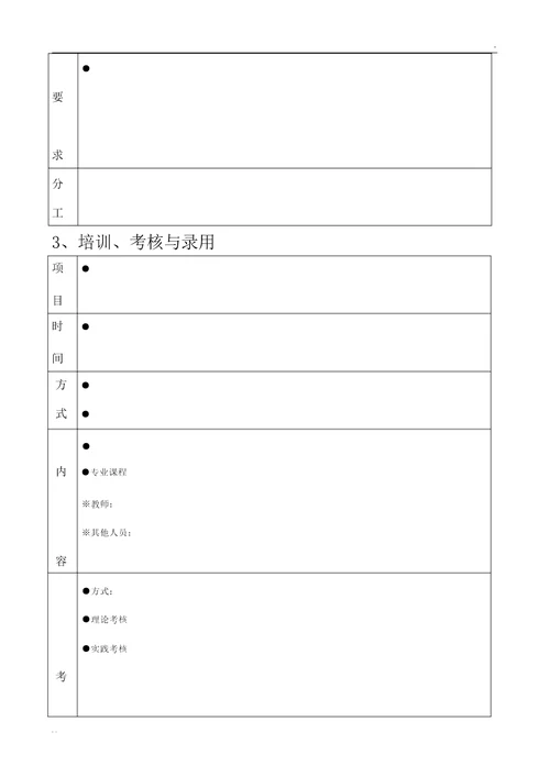 培训学校筹建方案参考