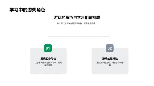 汉字学习游戏课PPT模板