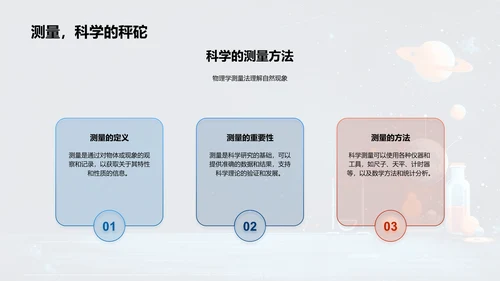 物理科学概述PPT模板