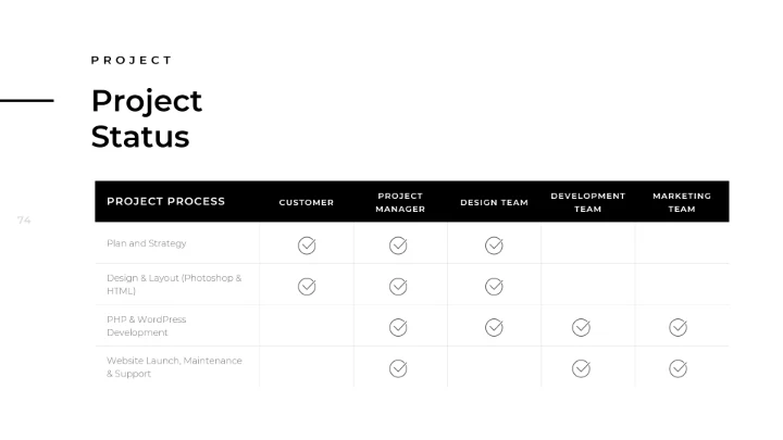 创意黑白调极简主义公司简介动态PPT模板