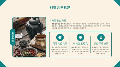 绿色中国风中医药创新产品推广介绍PPT