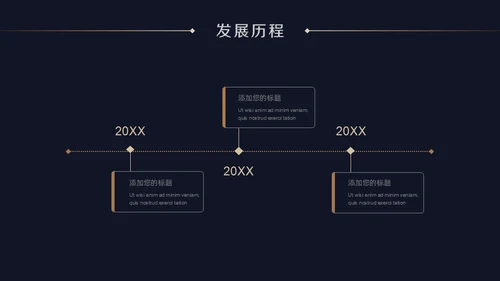 深蓝质感企业招聘通用PPT模版