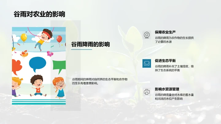 谷雨与环境教育