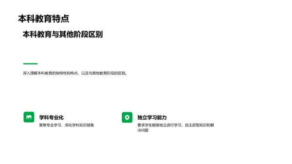 本科教育实践报告PPT模板