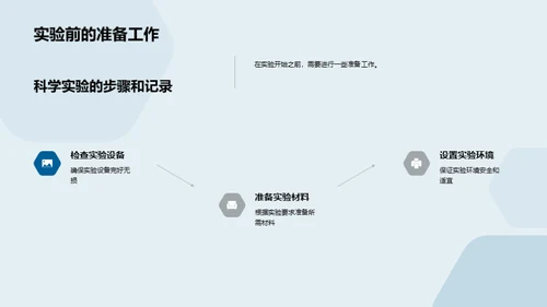 探究科学 实验先行