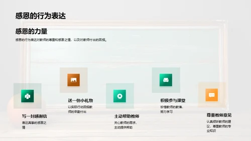 感恩师生之力