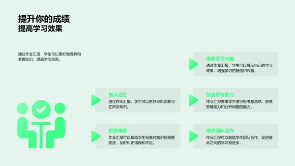 初三作业汇报实践PPT模板