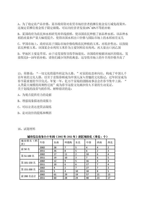 2023年07月广西壮族自治区专用通信局公开招聘实名编制人员6人笔试历年笔试参考题库附答案解析0