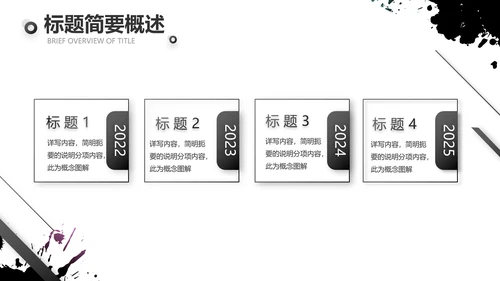 黑色酷炫个性工作总结汇报动态PPT