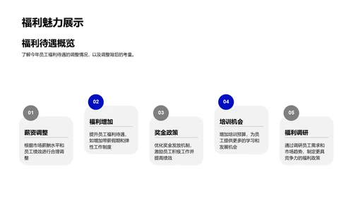 年度人力资源总结PPT模板