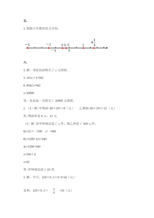 成都外国语学校小升初数学试卷（全优）.docx