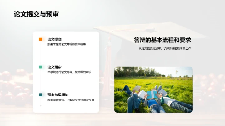 答辩之路艰辛探索