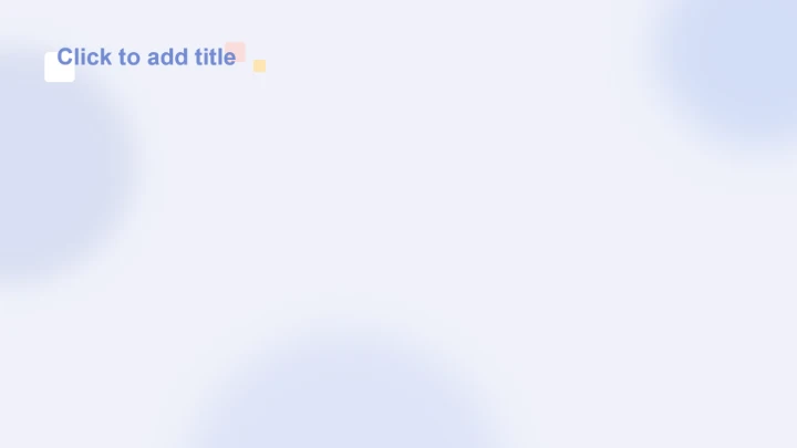 蓝色简约风呆呆鲨年终报告PPT主题