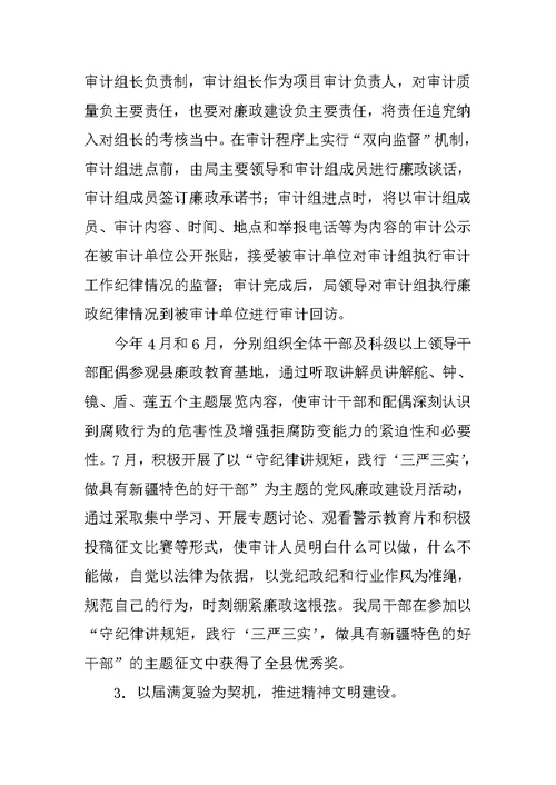 乡镇审计局年度工作总结及工作安排