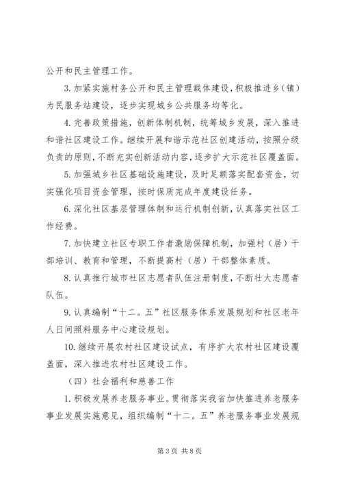 年度民政局工作计划书.docx