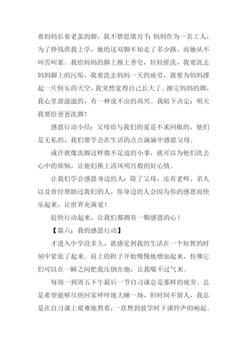 我的感恩行动作文.docx