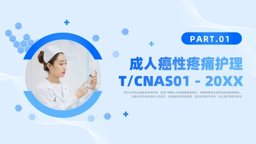 蓝色简约风护理团体标准护理团体标准解读课件团队