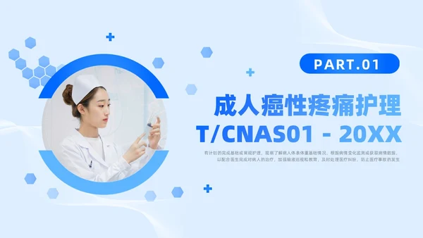 蓝色简约风护理团体标准护理团体标准解读课件团队