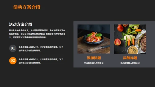 美食快餐营销策划方案汇报通用PPT模板