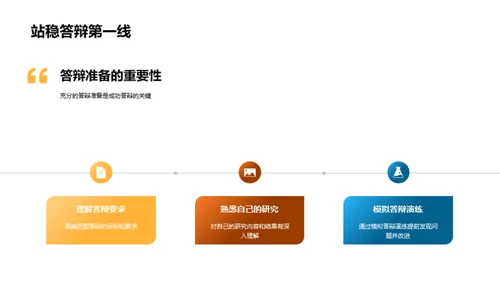 硕士答辩成功攻略