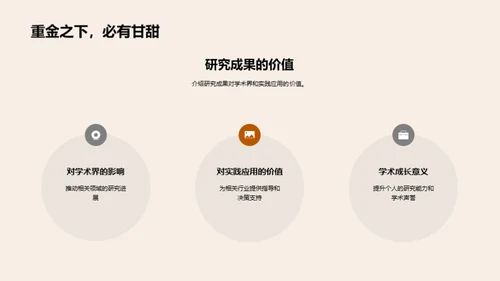 学术征程：研究之路