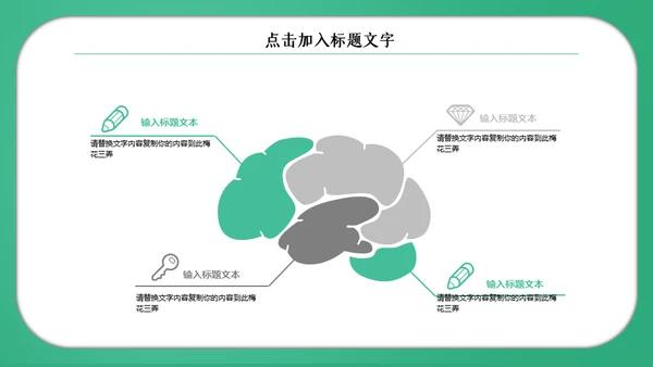 清新教育培训汇报通用PPT总结