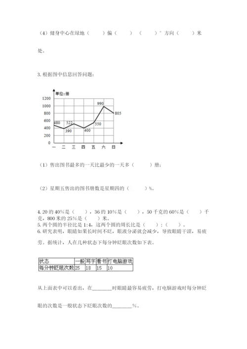 六年级数学上册期末考试卷附答案（培优b卷）.docx