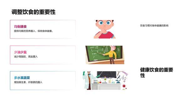 运动健康知识讲解PPT模板