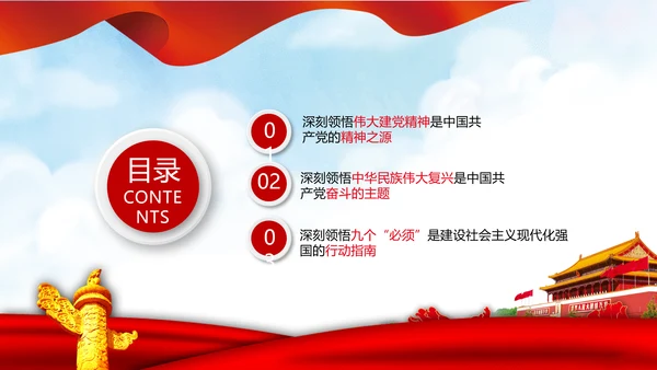 学习中国共产党成立100周年大会讲话PPT