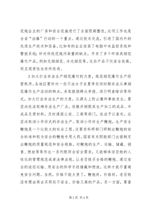 如何加强对烟花爆竹生产的管理.docx