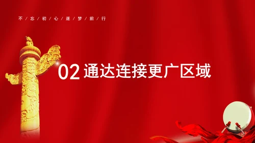 交通运输发展成就综述：雄途致远通千里 砥砺大道国运兴专题党课PPT