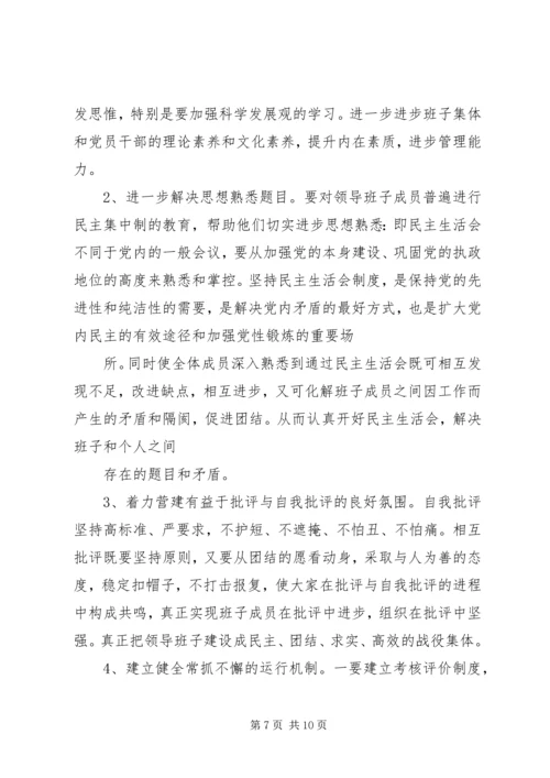 党民主生活会学习心得.docx