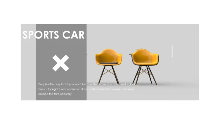 极简风室内设计北欧风格居家房屋室内装修设计方案PPT模版