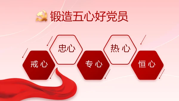 红色喜庆智慧社区便民惠民动态PPT模板