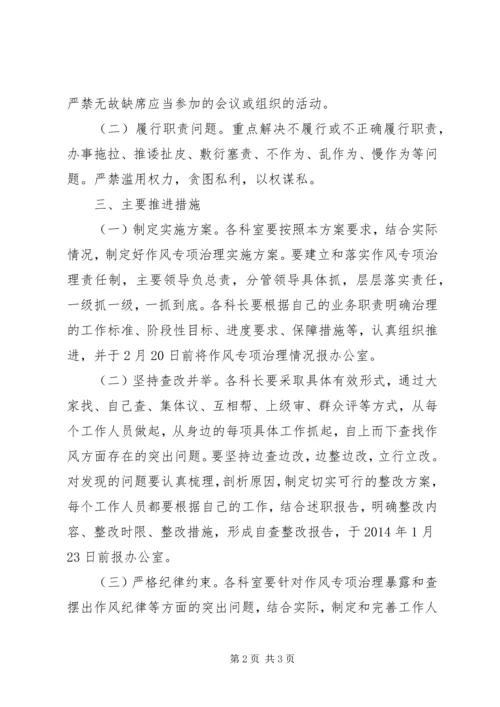 群众路线教育实践活动专项整治方案 (3).docx