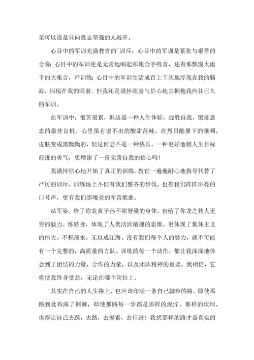热门大学军训心得体会汇编九篇.docx