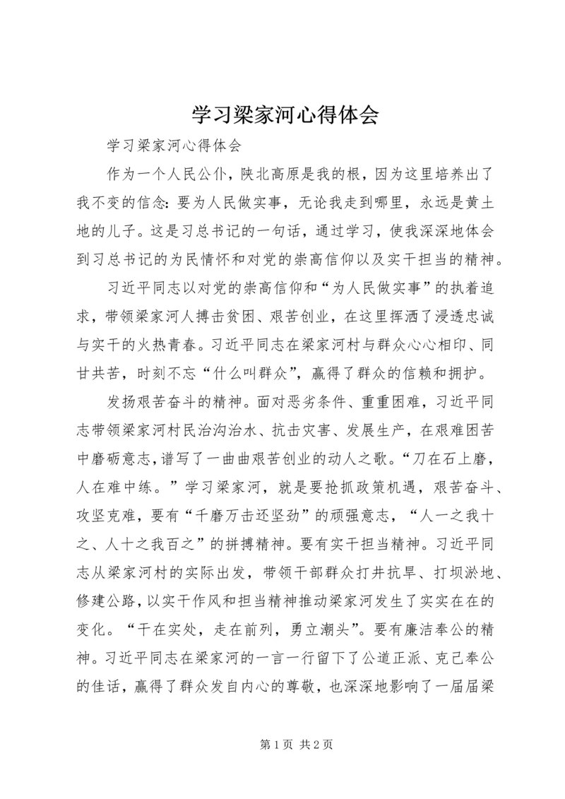 学习梁家河心得体会 (8).docx