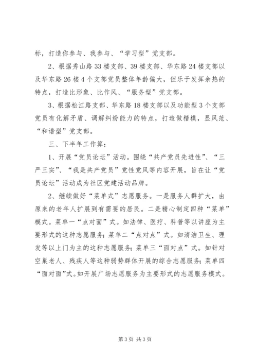 立足实际创新思路全面提升社区党建工作水平.docx