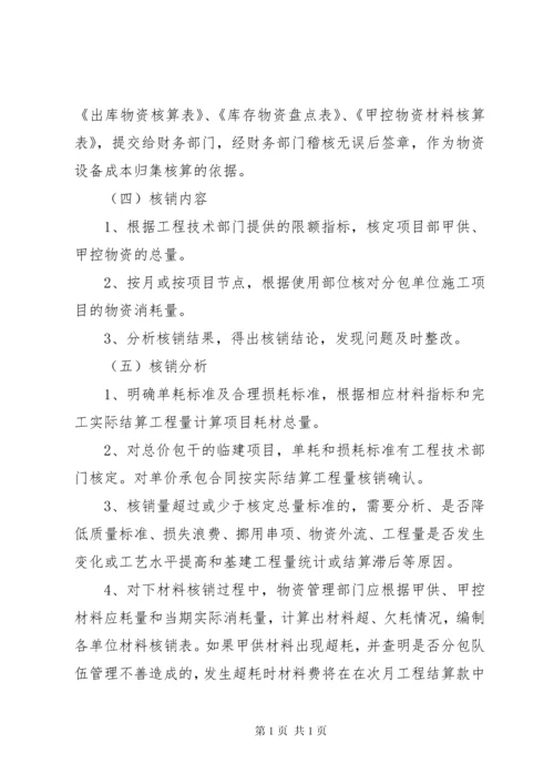 扭亏减亏、提质增效报告——浅谈物资核销管理.docx