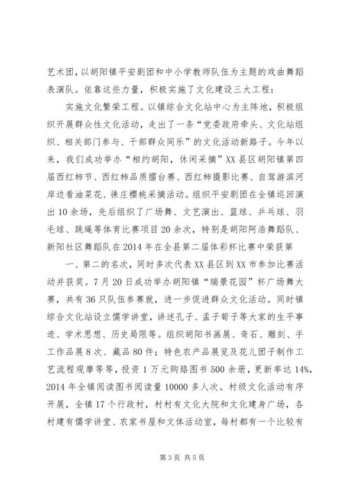 双百活动迎查汇报 (3).docx