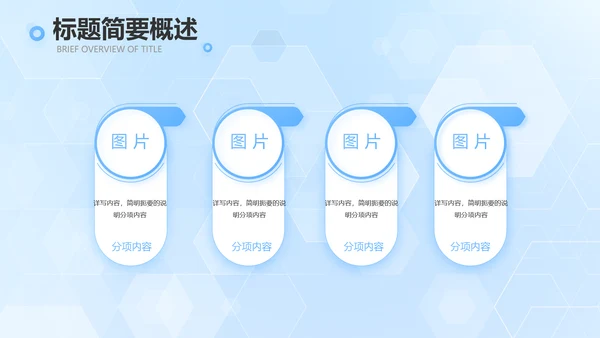 蓝色大气生物医药科技公司简介PPT
