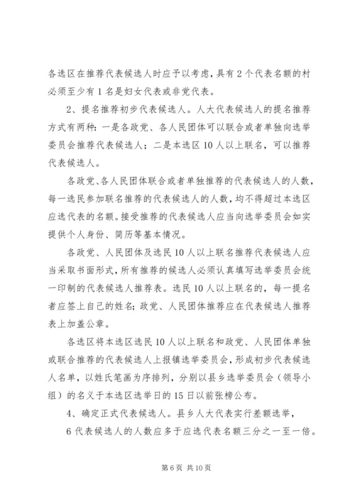 人大换届培训辅导材料.docx