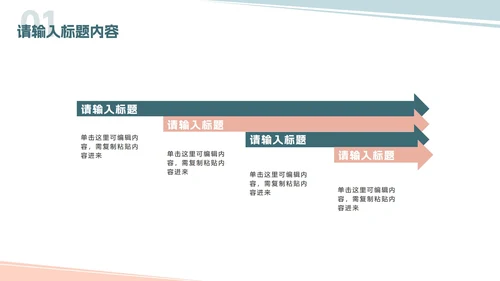 简约风年终述职总结汇报PPT模板