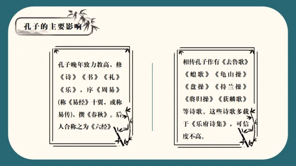 孔子诞辰儒家思想文化国学通用PPT模板